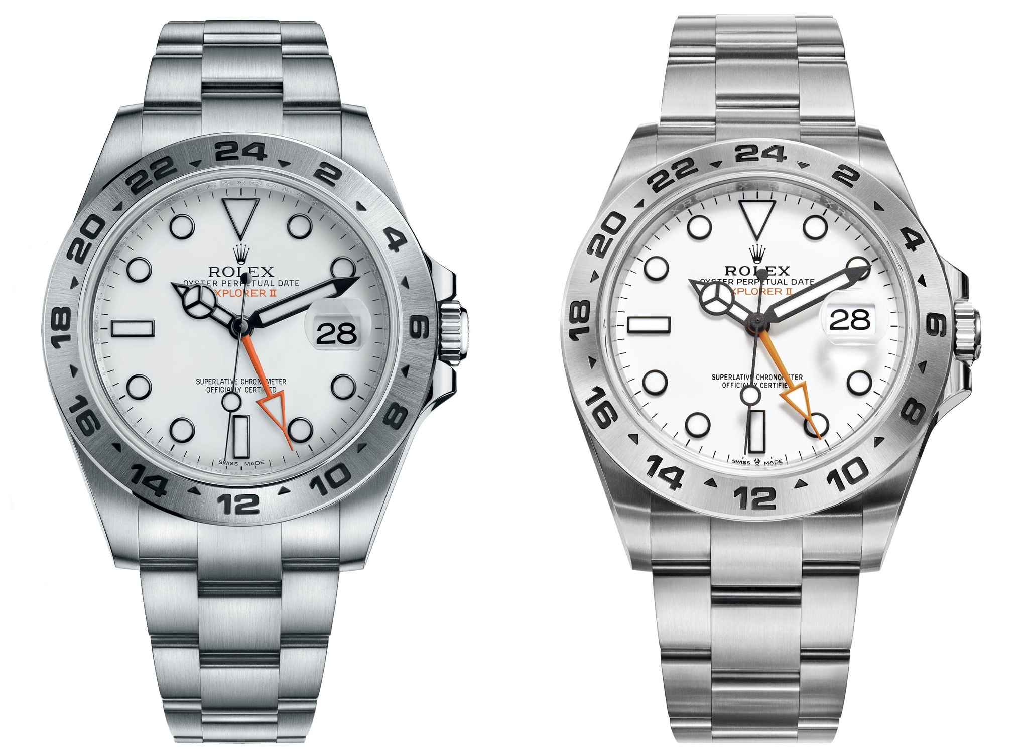 đồng hồ Rolex Explorer II 226570 và đồng hồ Rolex Explorer II 216570