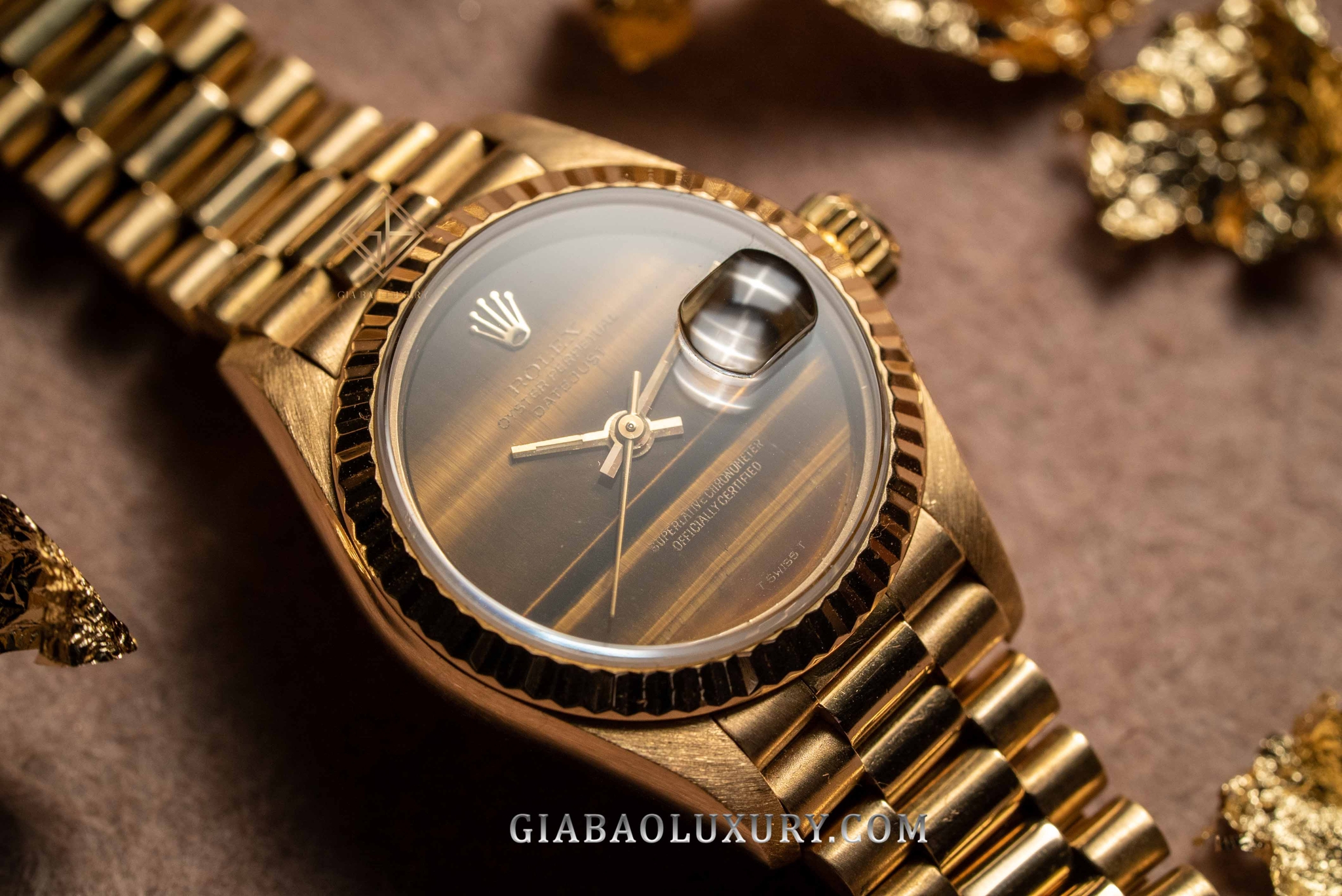 Review đồng hồ Rolex Lady Datejust 69178 Mặt Số Tiger Eye: Khẳng định sức mạnh nữ quyền