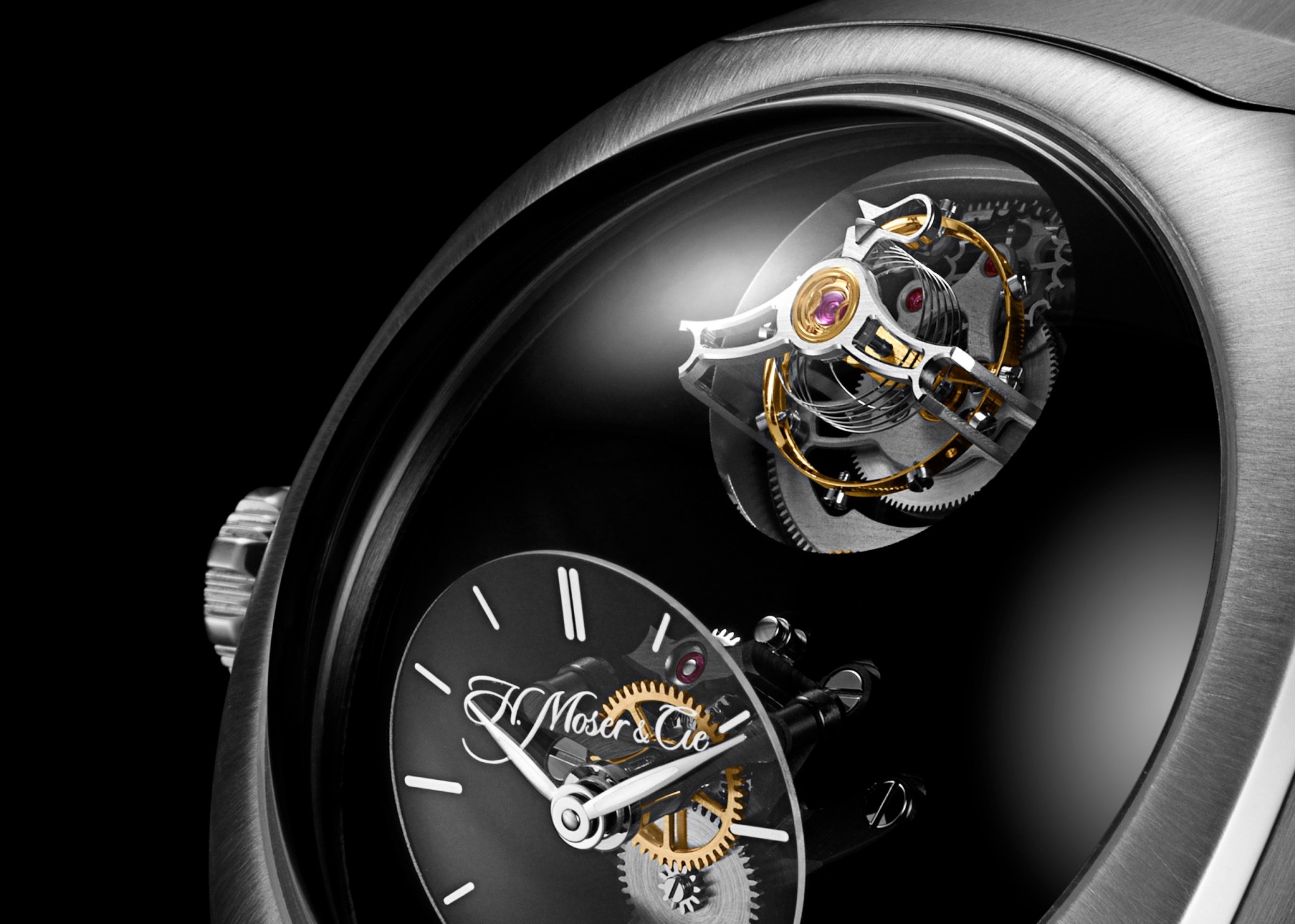 Đồng hồ H. Moser & Cie. Streamliner Cylindrical Tourbillon Only Watch 2021