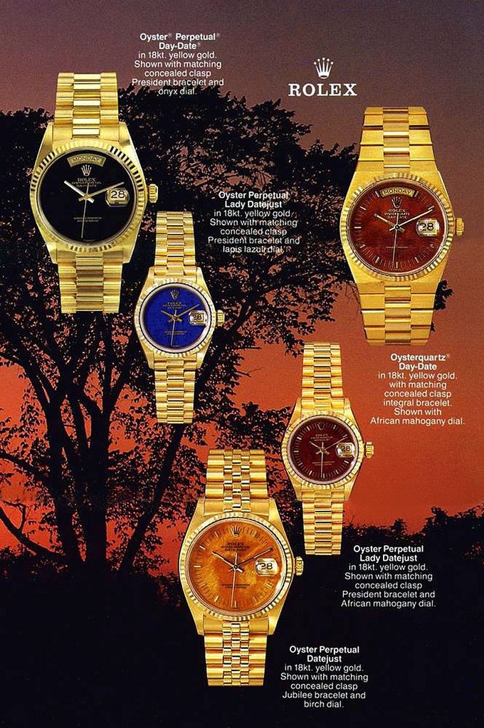 Đồng hồ Rolex những năm 70 và 80
