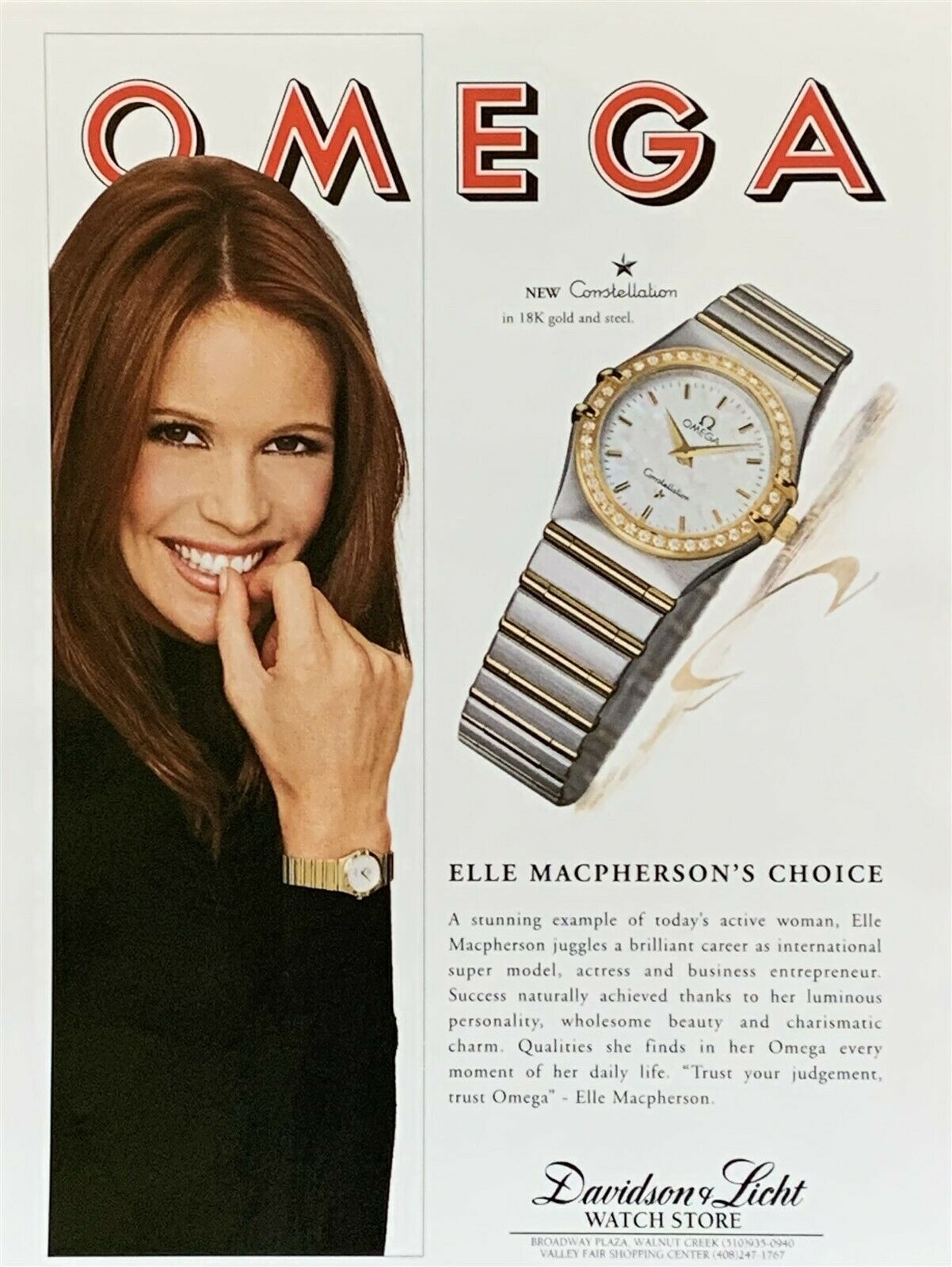 Ngoại lệ trong giới: Omega thường xuyên gắn hình ảnh nữ giới với đồng hồ của hãng