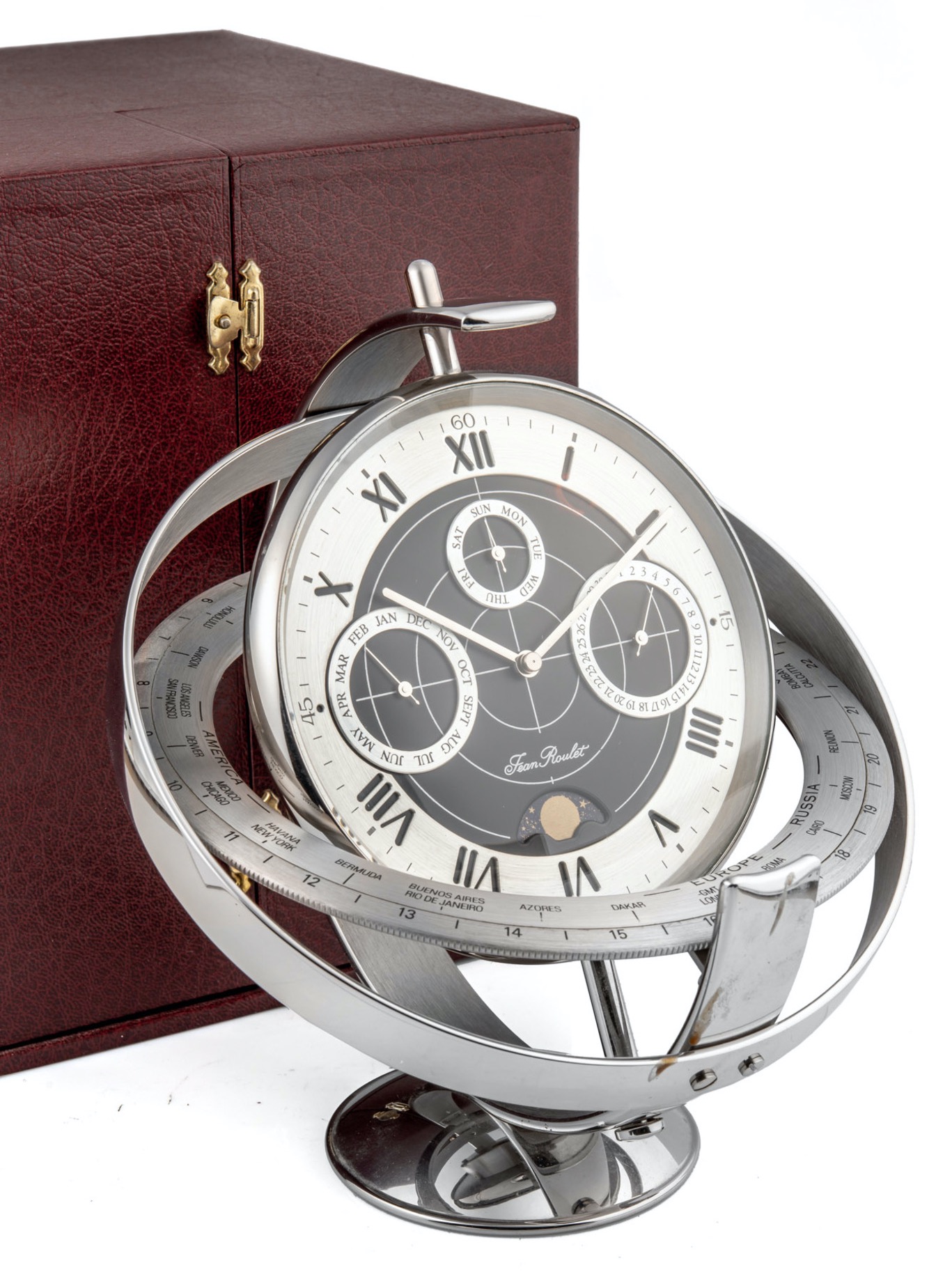 Đồng hồ để bàn Jean Roulet “The President” 