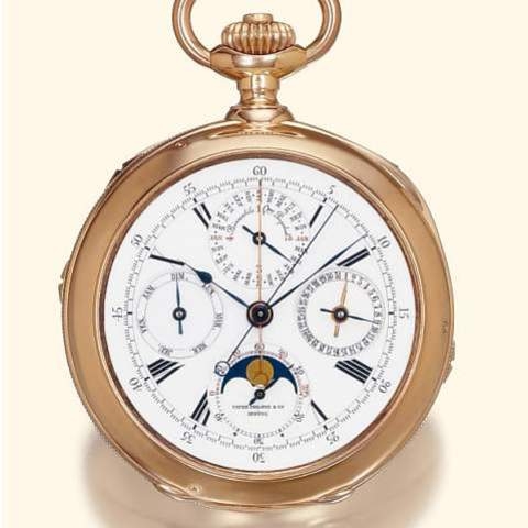 Đồng hồ bỏ túi Patek Philippe & Cie. Grande Complication” được làm năm 1890