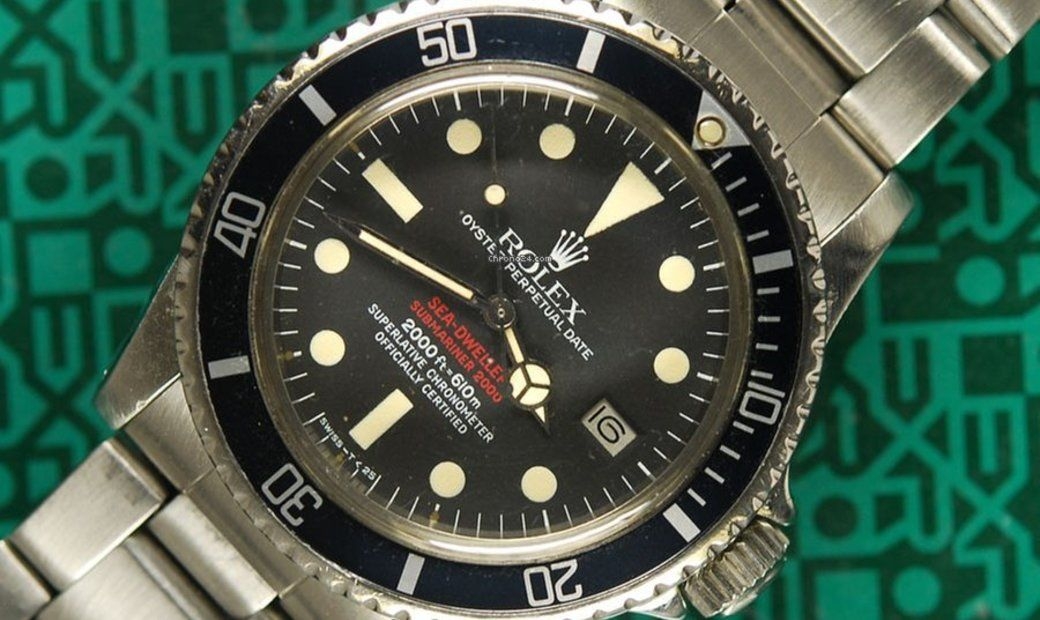 Đồng hồ Rolex Double Red Sea-Dweller (hay còn gọi là DRSD)