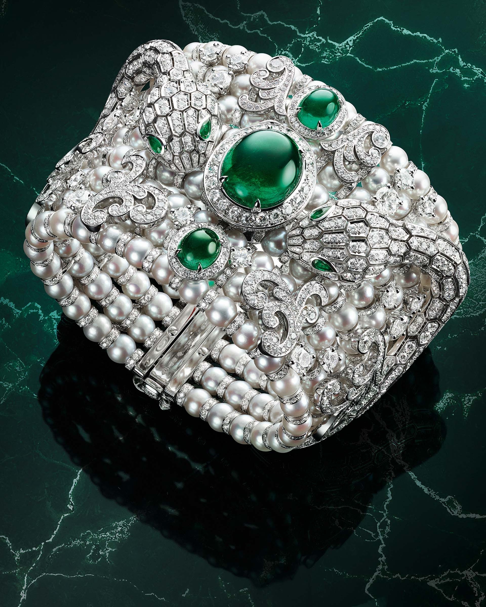 Đồng hồ Serpenti High-Jewellery Baroque Pearls