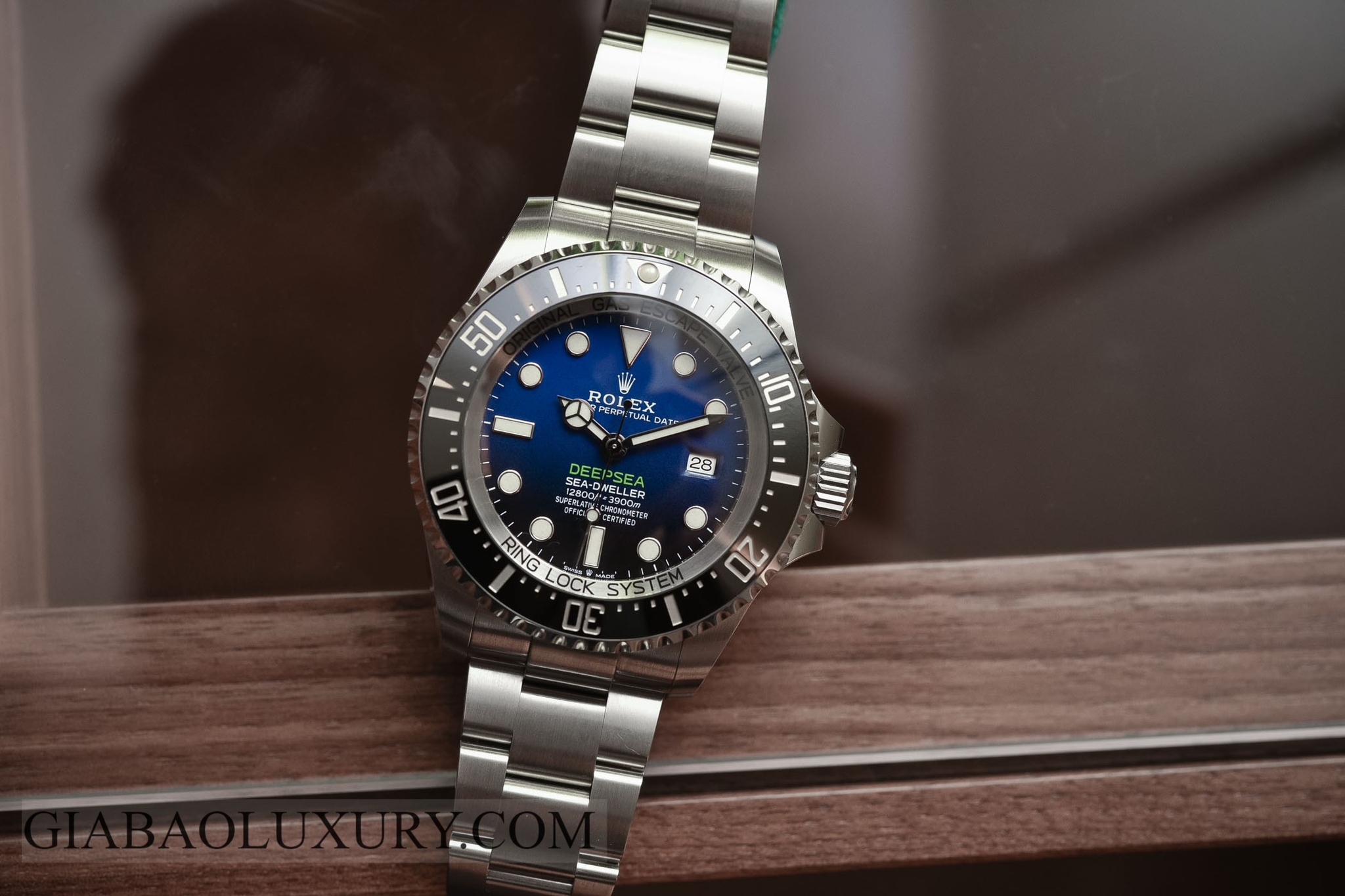 Đồng hồ Rolex Deepsea 126660 Mặt số D-Blue