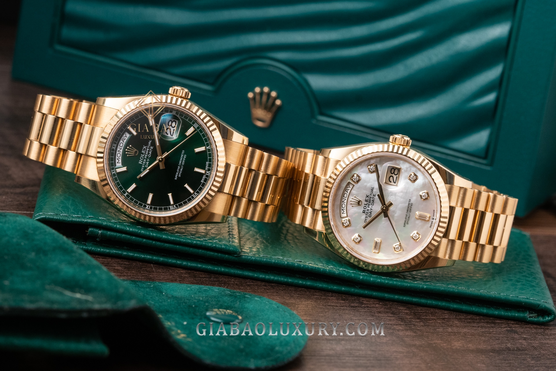 Đồng hồ Rolex Day-Date 128238 và 118238: Sự khác biệt tinh tế
