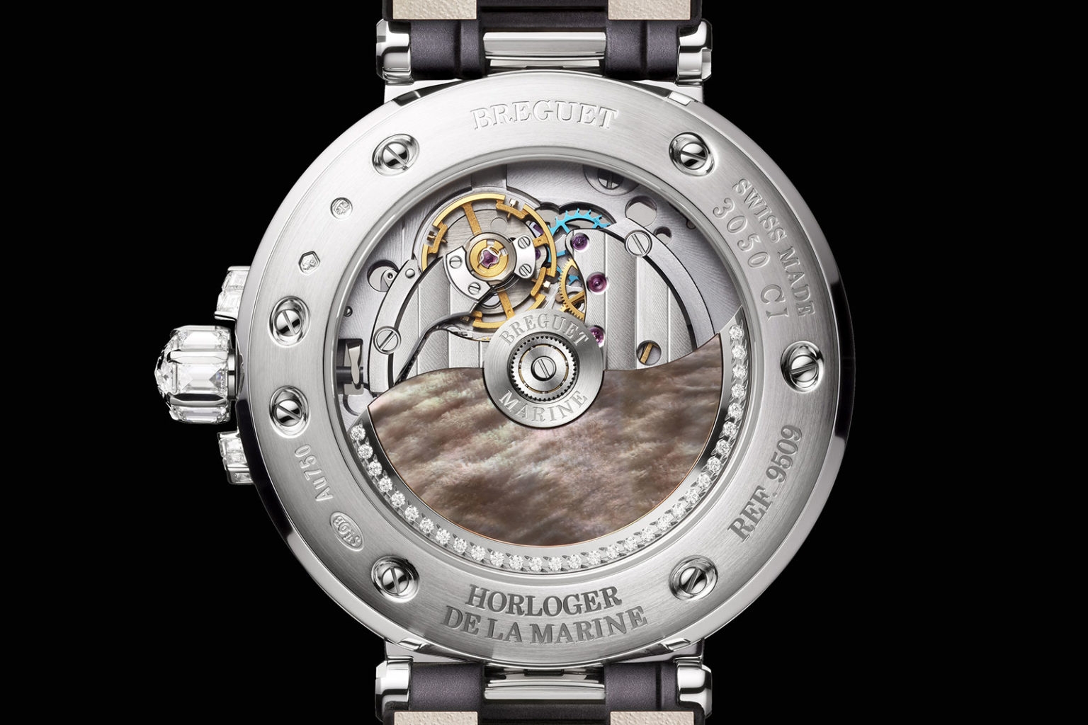 Vẻ đẹp lộng lẫy và kiêu kỳ của mẫu đồng hồ Breguet Marine Haute Joaillerie 9509 Poseidonia