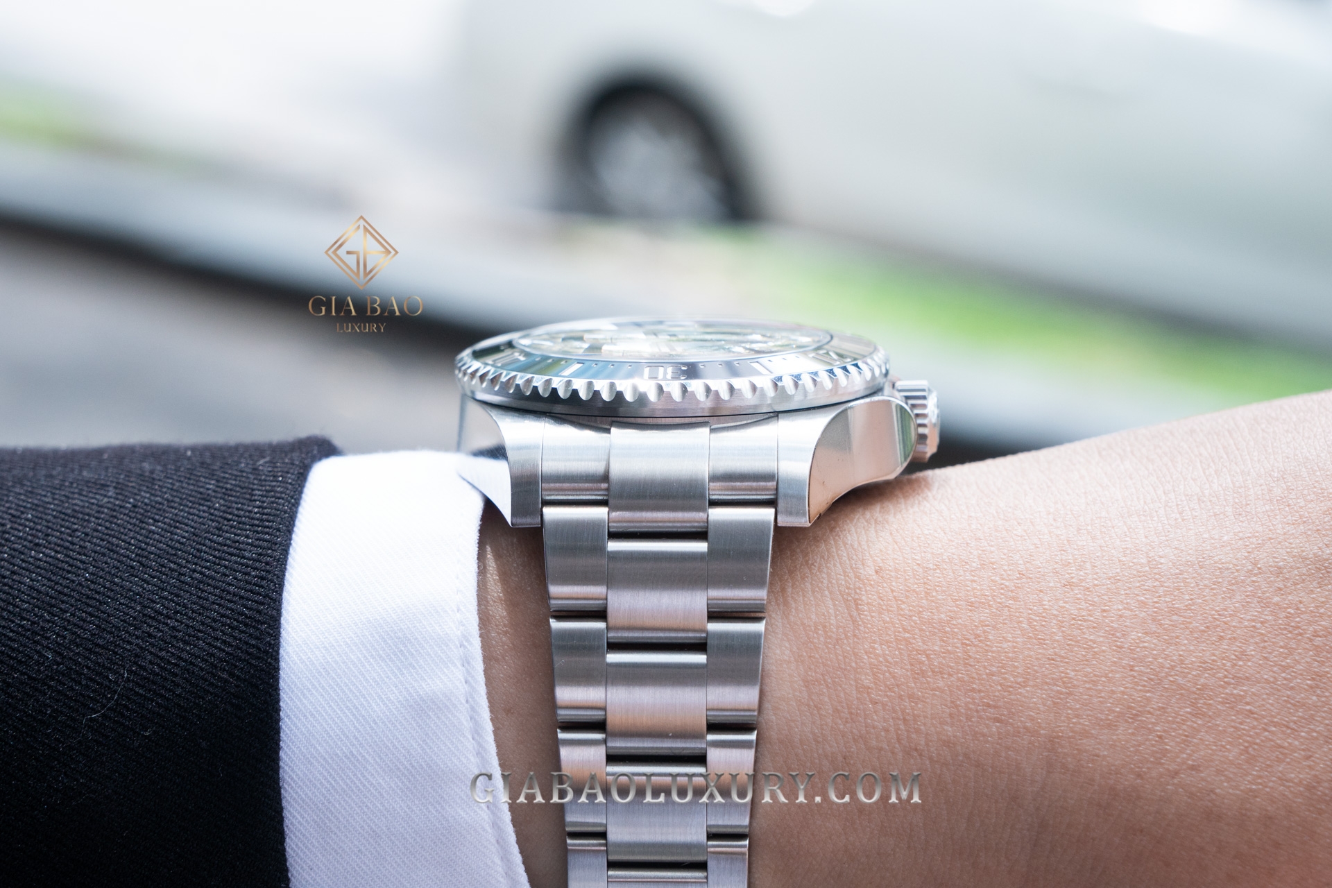 Đồng hồ Rolex Deepsea 126660 Mặt Số Đen