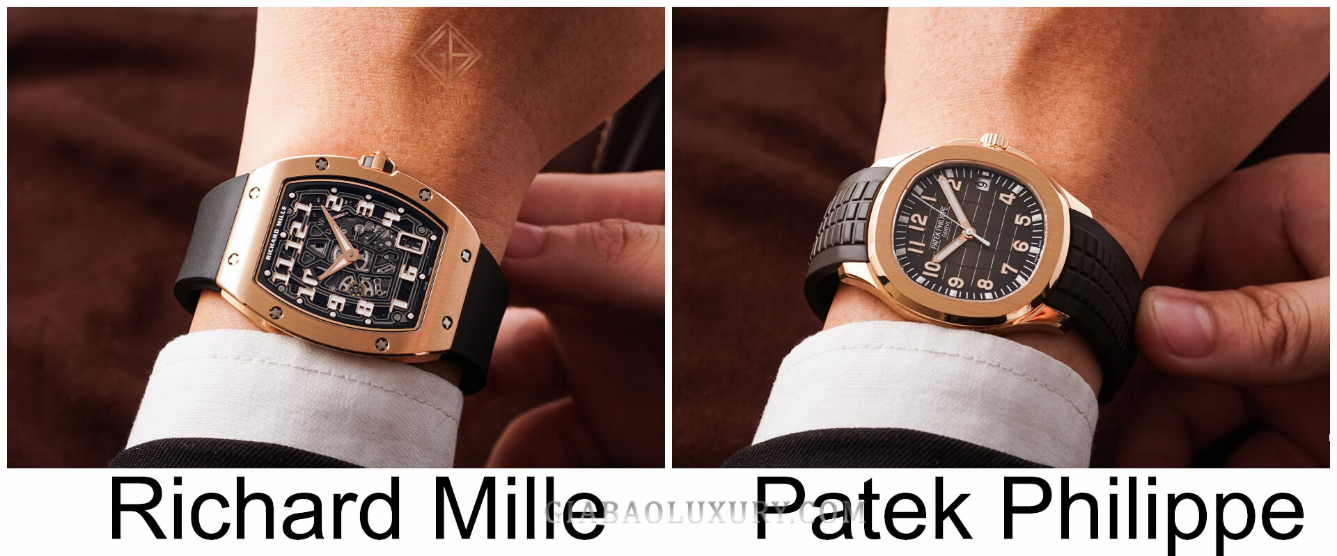 Đồng hồ thể thao cao cấp của Patek Philippe và Richard Mille - Gã khổng lồ và chú bé tí hon?