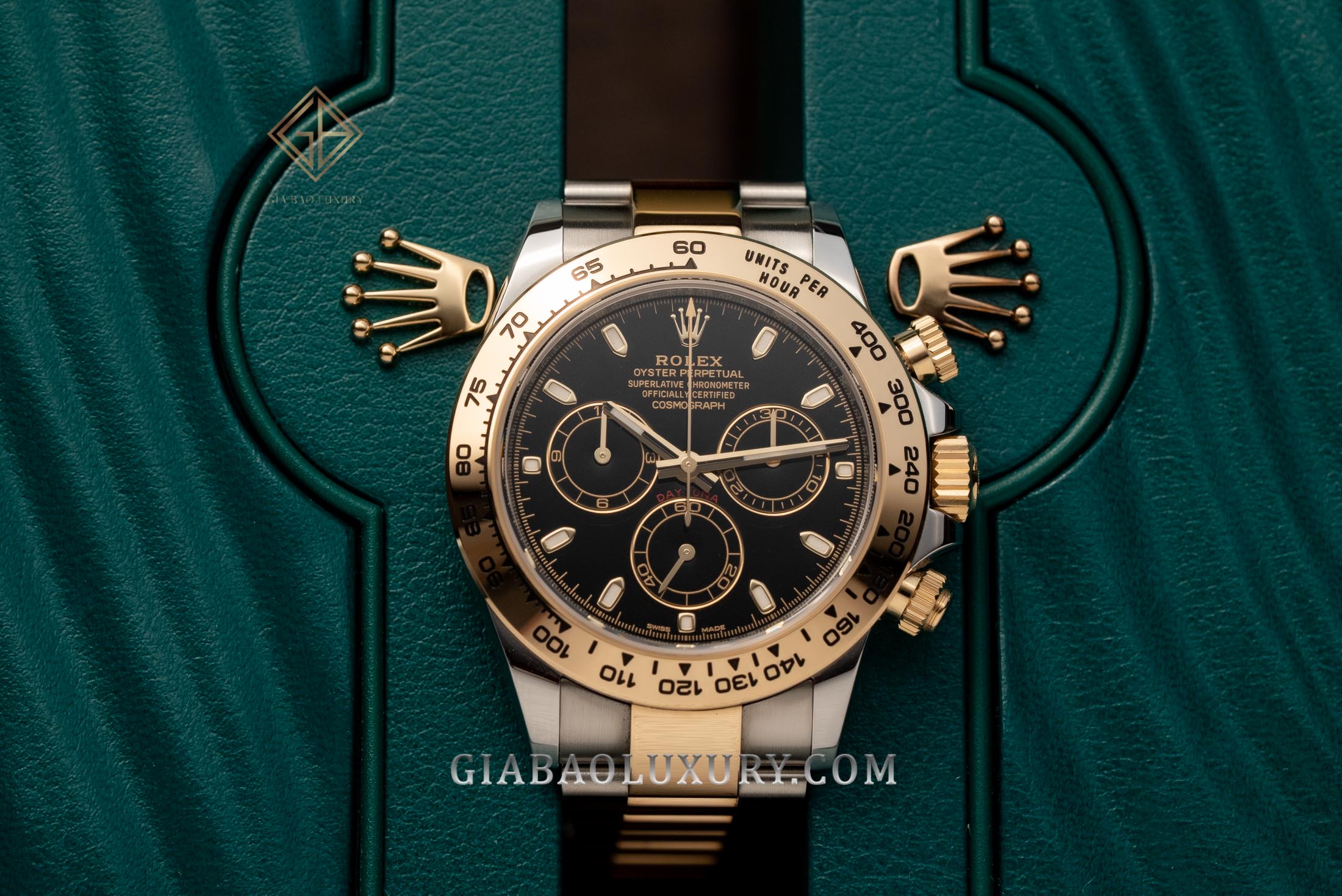 Review đồng hồ Rolex Daytona 116503 Mặt số khảm trai