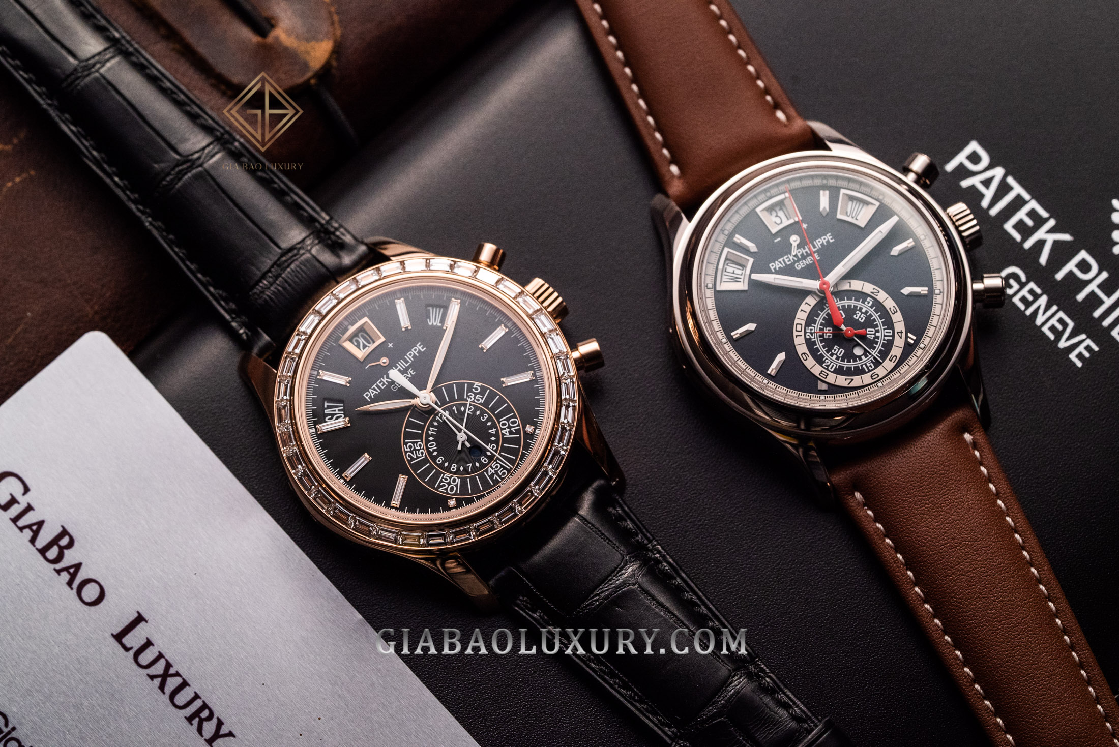 So sánh 2 mẫu đồng hồ Patek Philippe Complications 5960/01G và 5961R