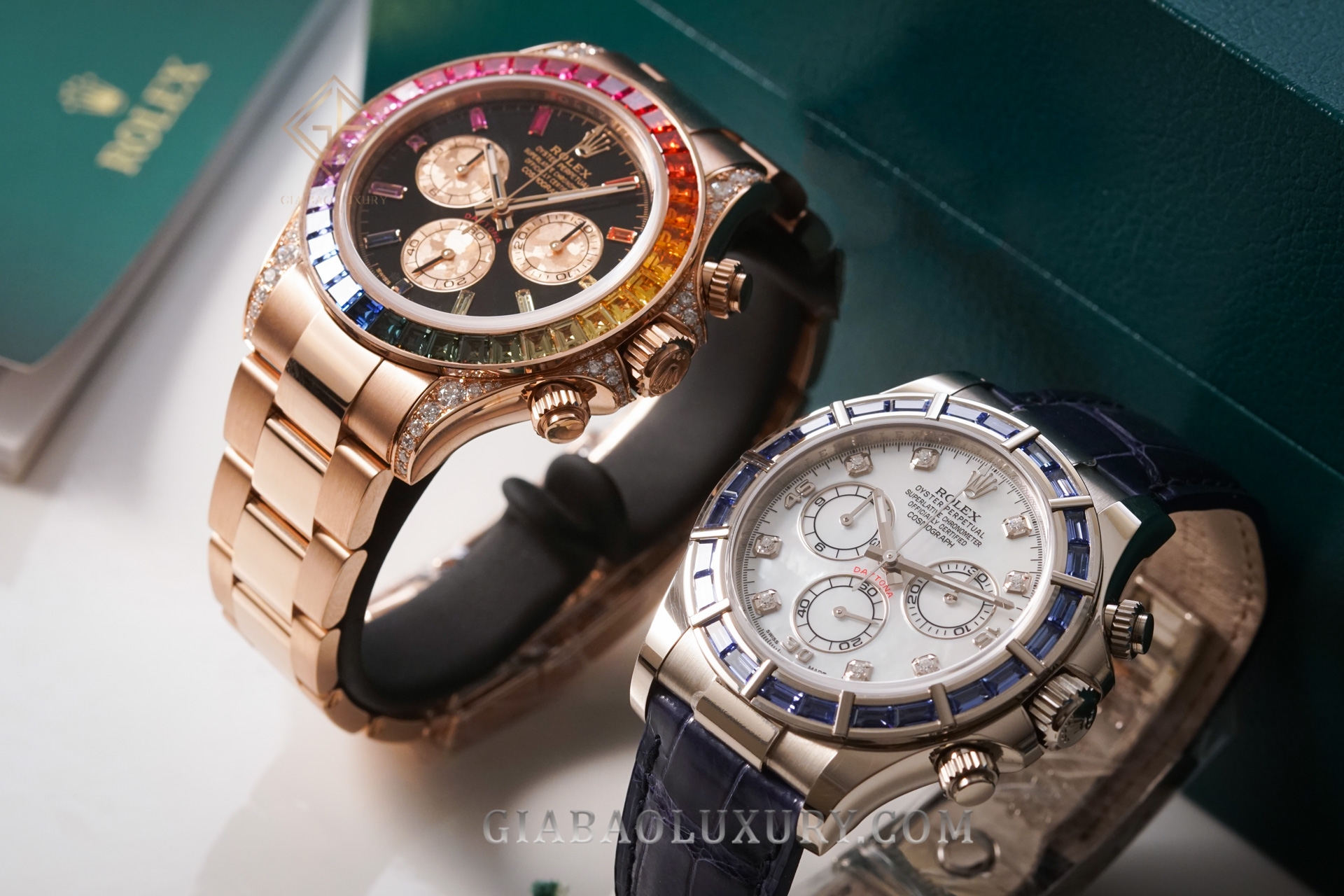 Review đồng hồ Rolex Cosmograph Daytona Rainbow 116595RBOW