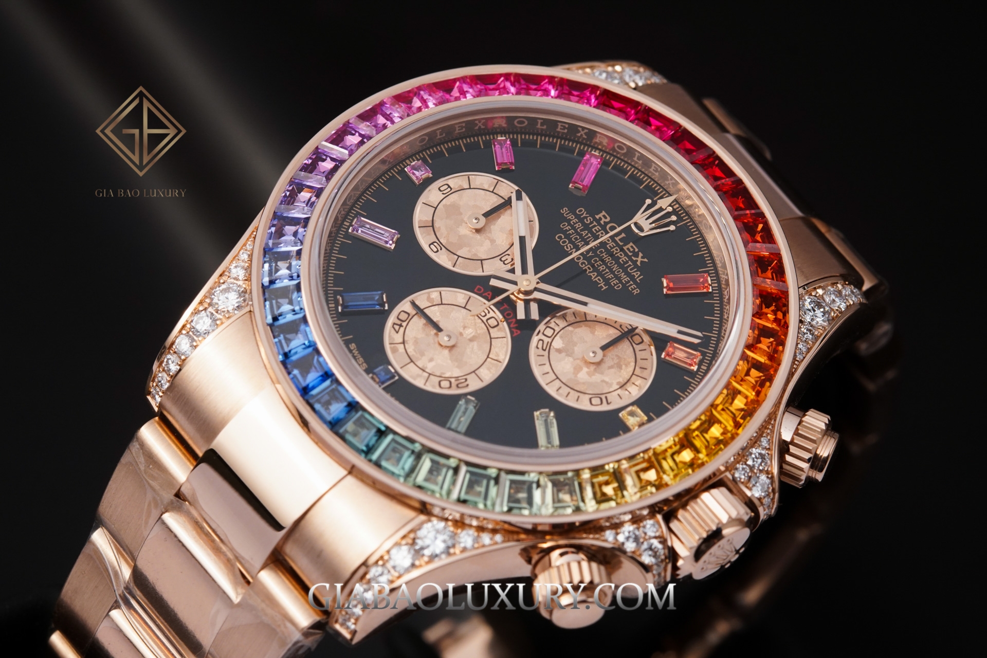 Review Đồng Hồ Rolex Cosmograph Daytona "Rainbow" 116595RBOW