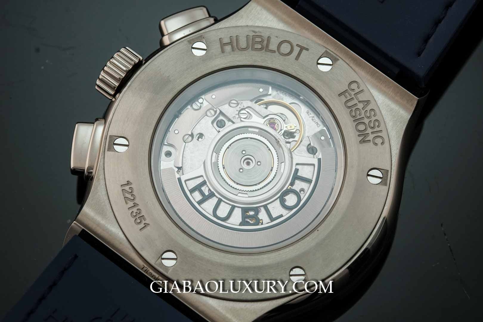 Đồng Hồ Hublot Classic Fusion Blue Chronograph Titanium