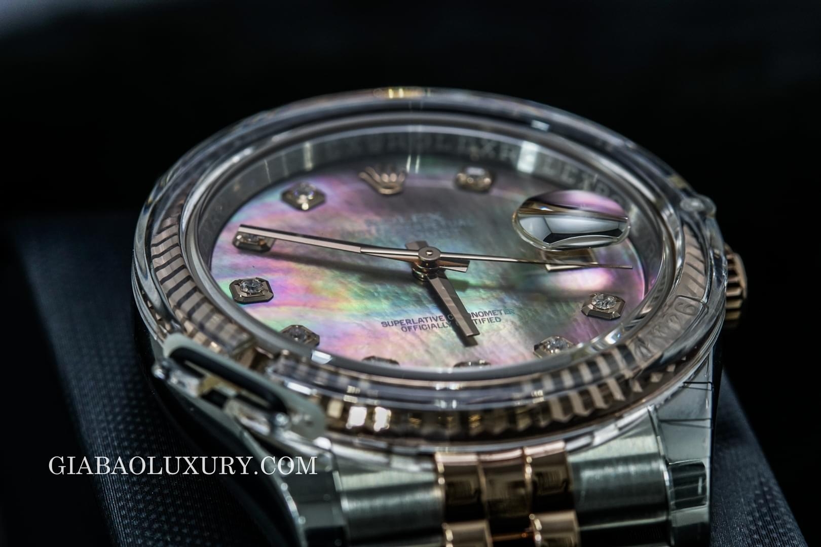 đồng hồ rolex datejust “mother of pearl”