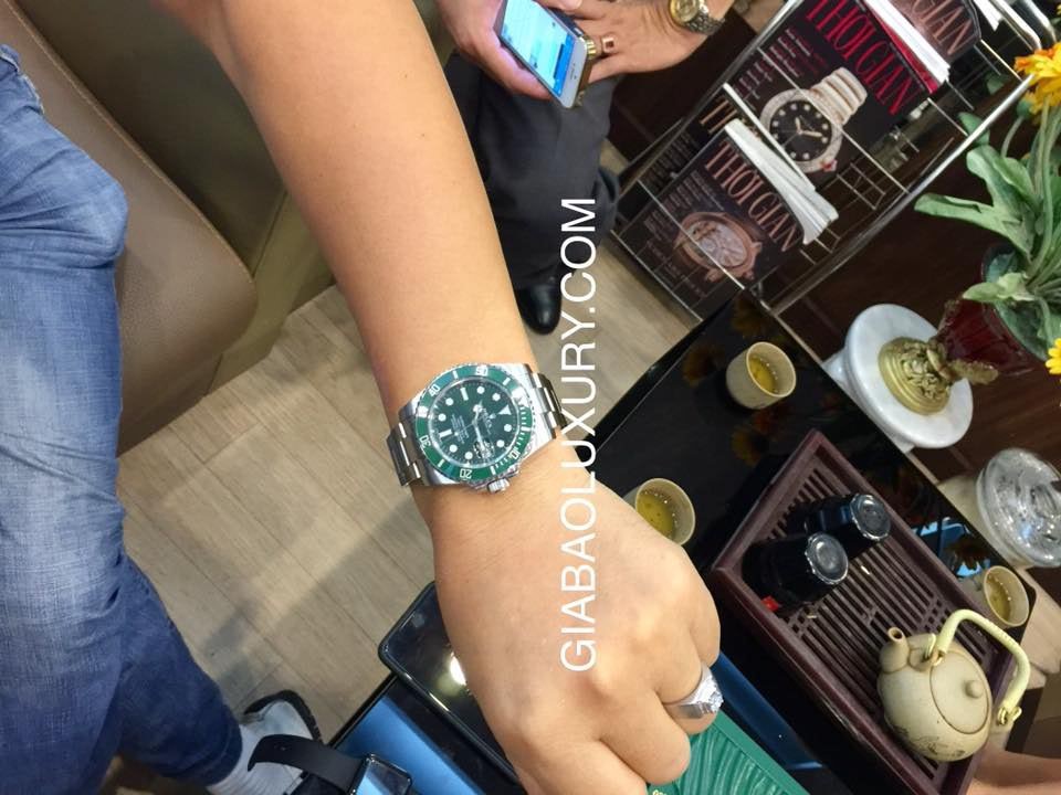 Lời cám ơn tới khách hàng - Anh việt kiều Jiang Jun Ni mua đồng hồ Rolex Submariner 116610lv