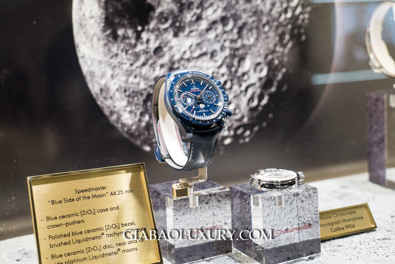 Đồng hồ Omega Speedmaster “Blue Side of the Moon”