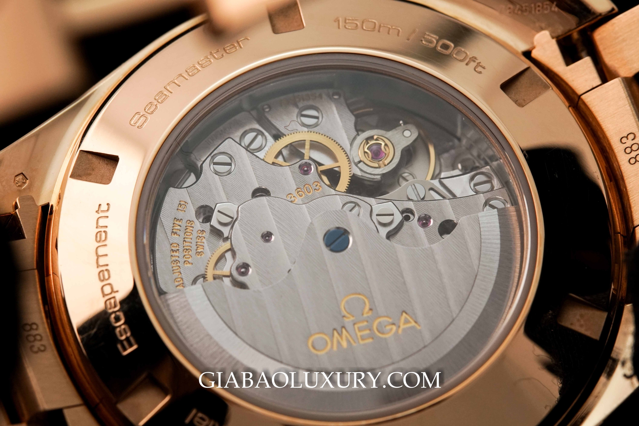 Review đồng hồ Omega Aqua Terra 150m Co-Axial GMT Chronograph