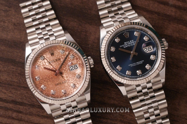 Đồng hồ Rolex Datejust và sự lựa chọn đa dạng về kích thước