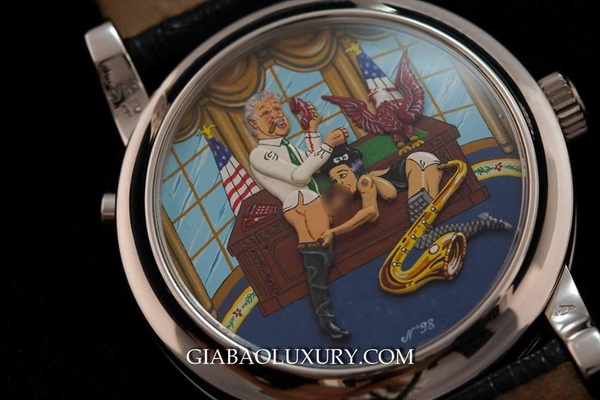 Gia Bảo Luxury đấu giá thành công chiếc đồng hồ Andersen Geneve Eros Automation “At The President’s Pleasure”