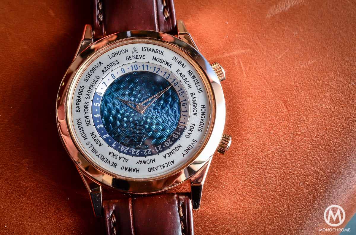 Andersen Geneve Tempus Terrae - Chiếc đồng hồ đặc biệt nhắc nhớ đến cỗ máy World Timer của nghệ nhân Louis Cottier