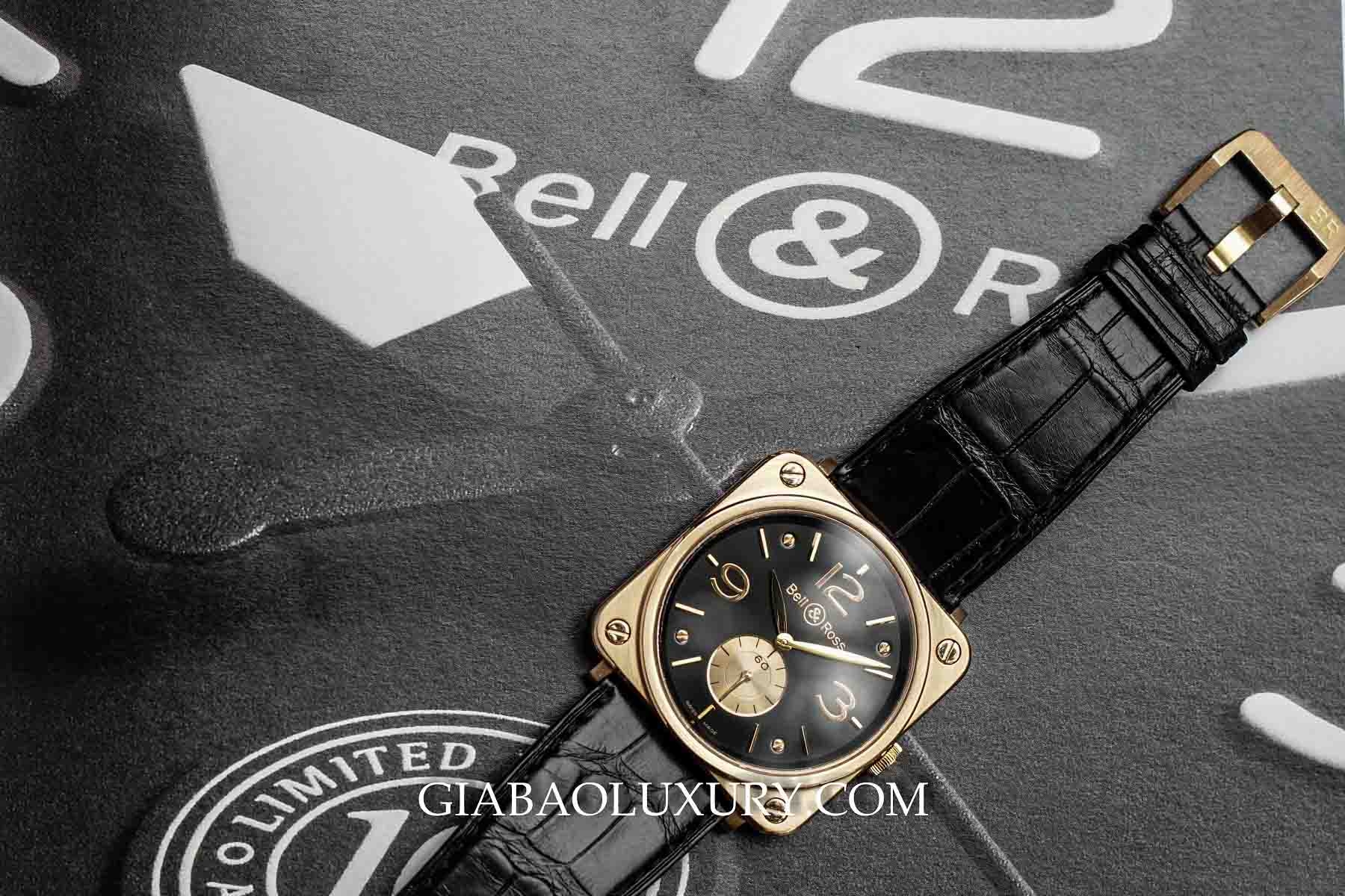Review đồng hồ Bell & Ross BR-S Rose Gold Black Dial