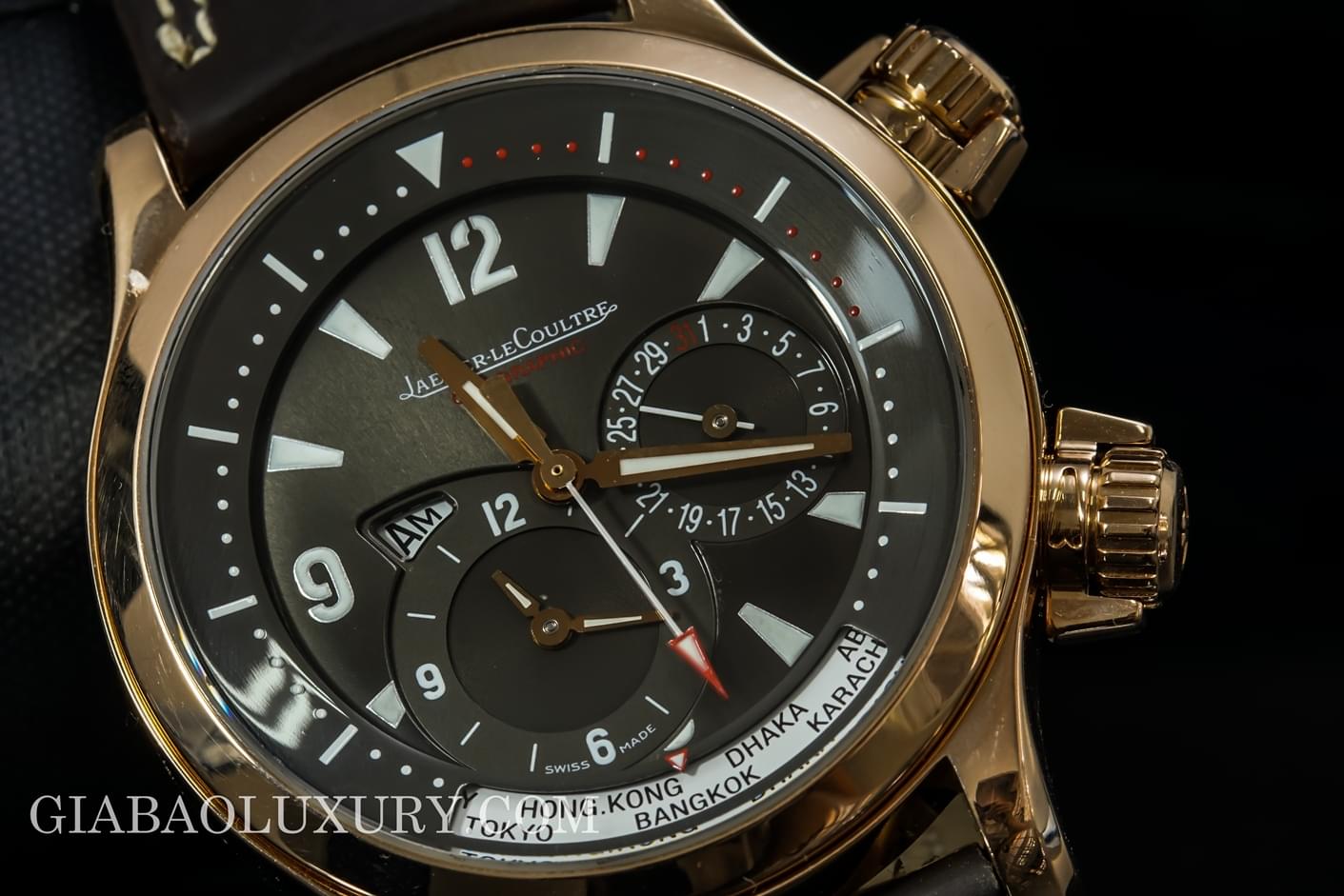 Review đồng hồ Jaeger-LeCoultre Master Compressor Geographic