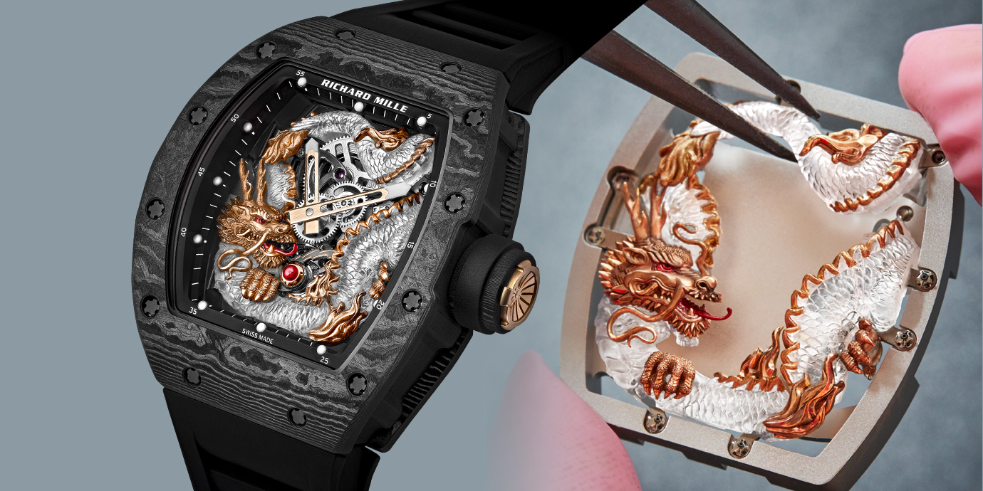 Review đồng hồ Richard Mille RM 57-03 Tourbillon Sapphire Dragon - Siêu phẩm rồng thiêng