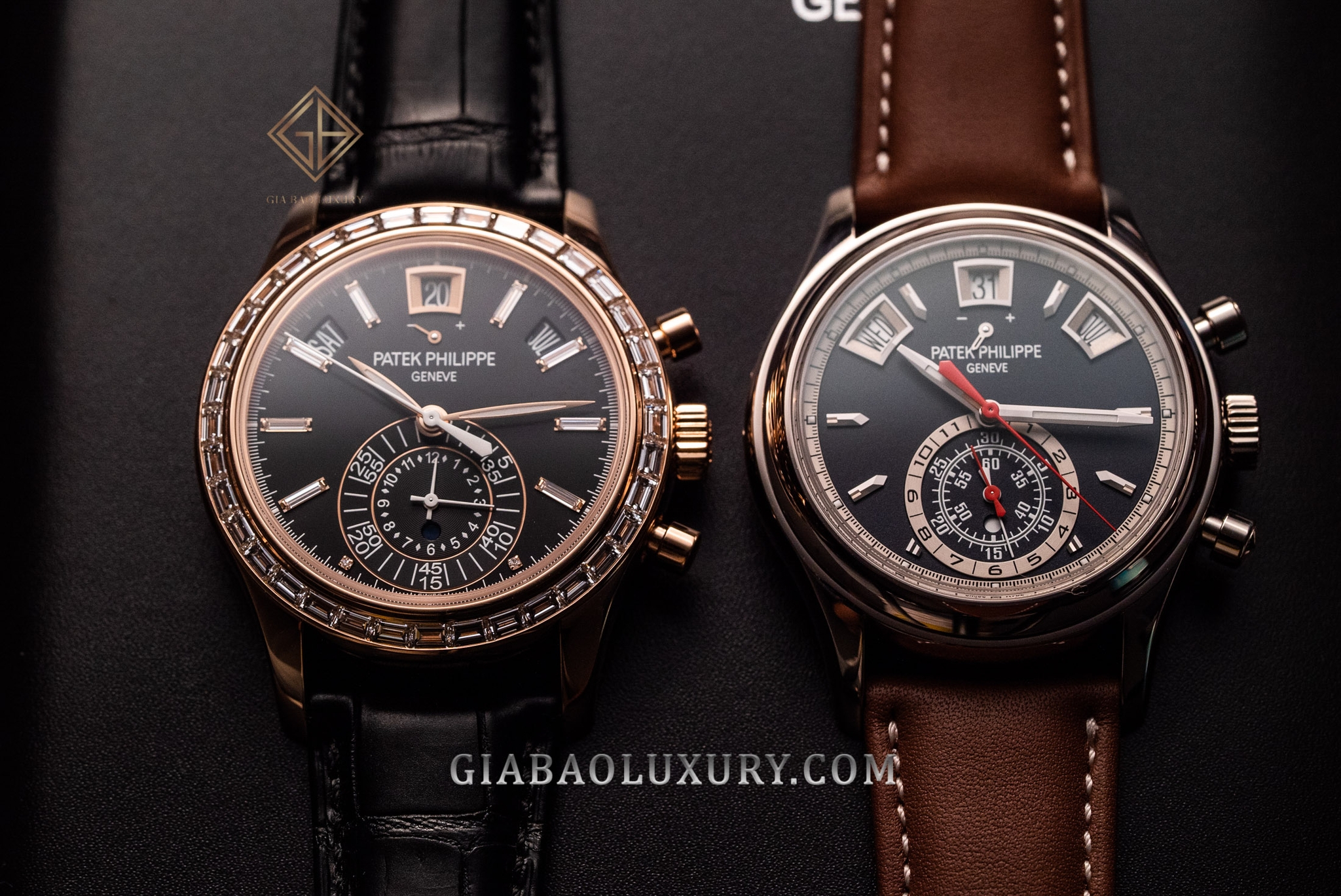 So sánh hai mẫu đồng hồ Patek Philippe 5960/01G và Patek Philippe 5961R