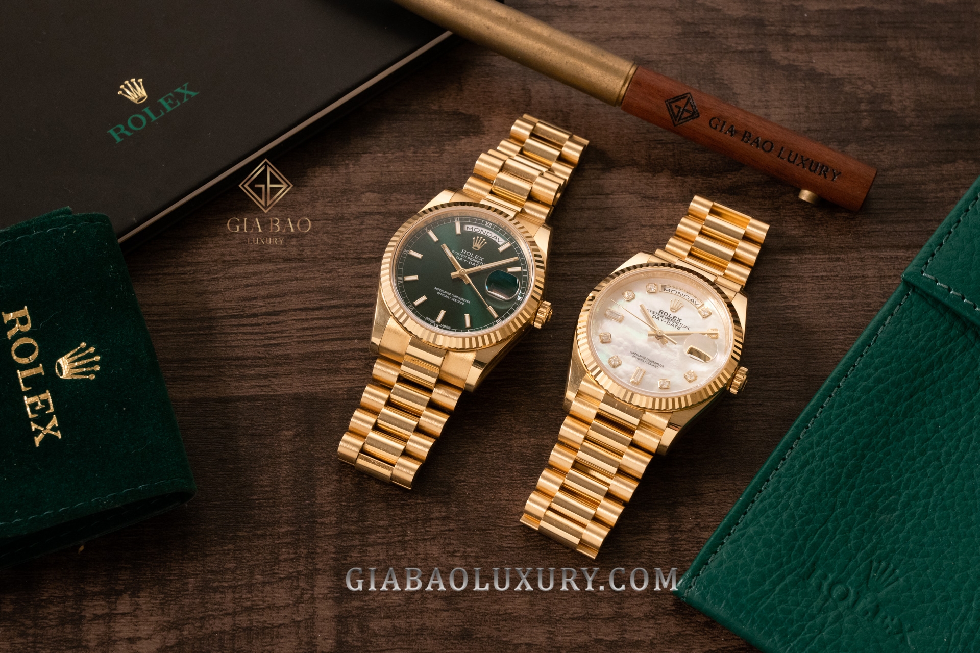 Đồng hồ Rolex Day-Date 128238 và 118238: Sự khác biệt tinh tế