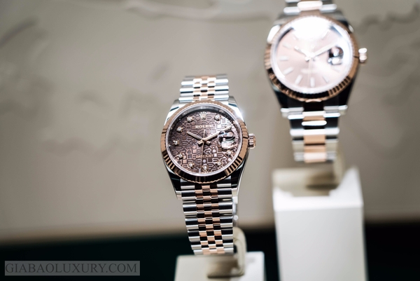 Giới thiệu chiếc đồng hồ Rolex Oyster Perpetual Datejust 126231 mặt vi tính chocolate ra mắt tại triển lãm Baselworld 2018