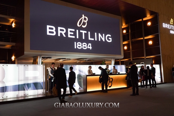 Gian hàng triển lãm của Breitling tại Baselworld 2019