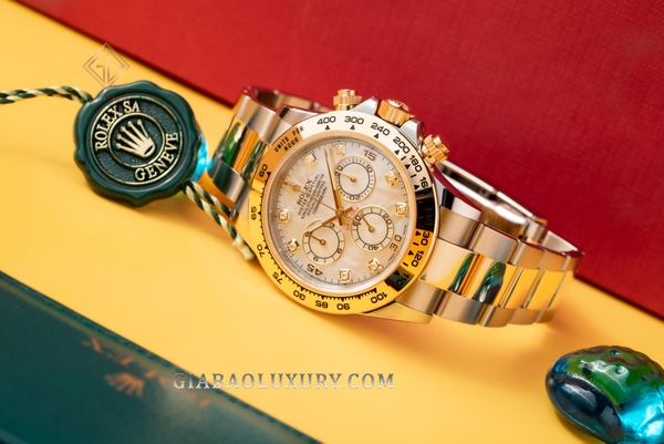 Review đồng hồ Rolex Cosmograph Daytona 116503 mặt số khảm trai