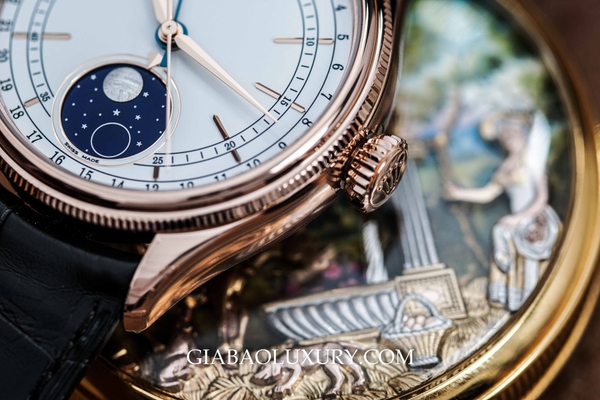 Review đồng hồ Rolex Cellini Moonphase 50535
