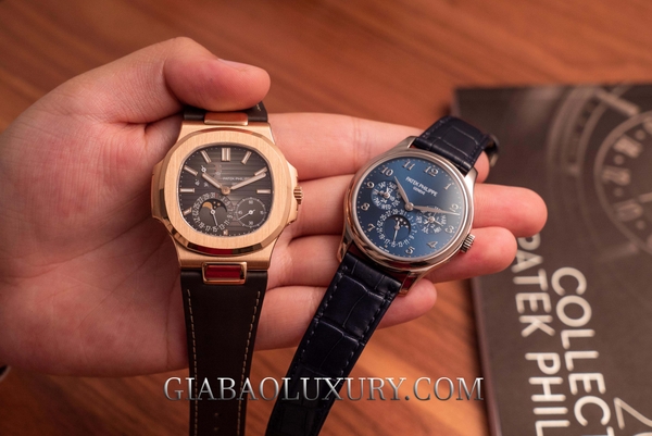 So sánh đồng hồ Patek Philippe Nautilus 5712R và Patek Philippe Grand Complications 5327G