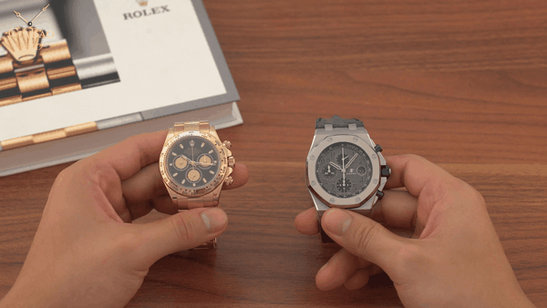 So sánh hai chiếc đồng hồ Audemars Piguet Royal Oak Offshore Chronograph và Rolex Cosmograph Daytona 116505