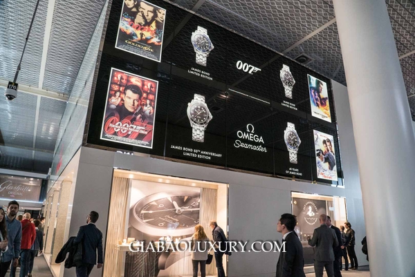 Theo dòng lịch sử những chiếc đồng hồ Omega Seamaster đồng hành cùng series phim 007