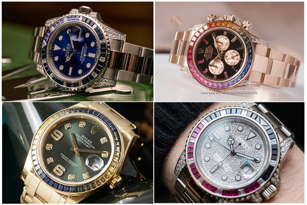 Khi kim cương không còn đủ đặc biệt? – Những mẫu đồng hồ Rolex đính đá quý đình đám nhất