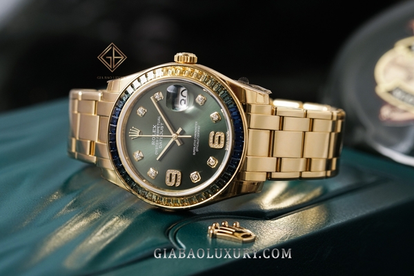 Review đồng hồ Rolex Pearlmaster 86348SABLV