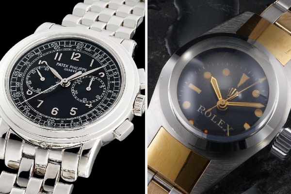 Đồng hồ Patek Philippe hay Rolex sẽ xác lập kỷ lục đấu giá mới?