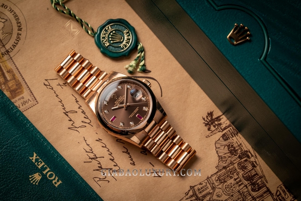 Review đồng hồ Rolex Day-Date 36 118205