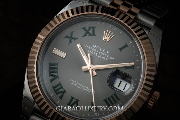 Review đồng hồ Rolex Datejust 41 mặt số Wimbledon