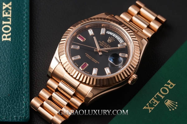Review đồng hồ Rolex Day-Date II 218235