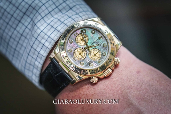 Review đồng hồ Rolex Cosmograph Daytona 116518
