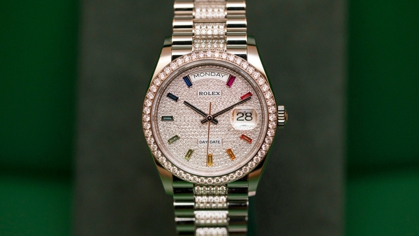 Giới thiệu đồng hồ Rolex Day-Date 36 128345RBR Rainbow
