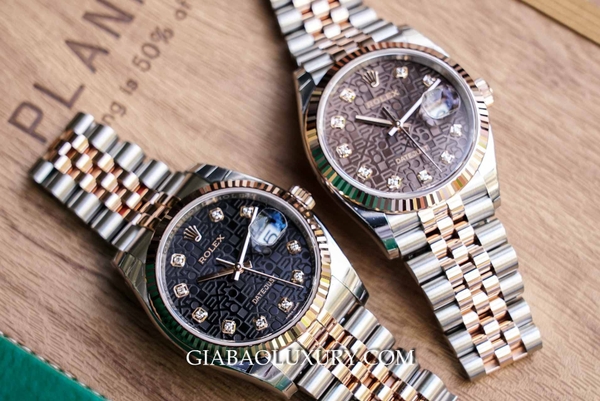 Bắt kịp phong cách cùng đồng hồ Rolex mặt số Jubilee/ vi tính