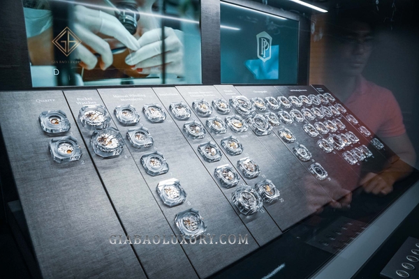 Khám phá gian phòng liên quan đến bộ máy đồng hồ tại Triển lãm Patek Philippe Singapore 2019