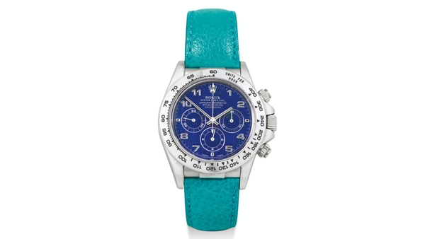 Một chiếc đồng hồ Rolex Daytona siêu hiếm được bán với giá 3,27 triệu USD tại phiên đấu giá Sotheby’s Hong Kong