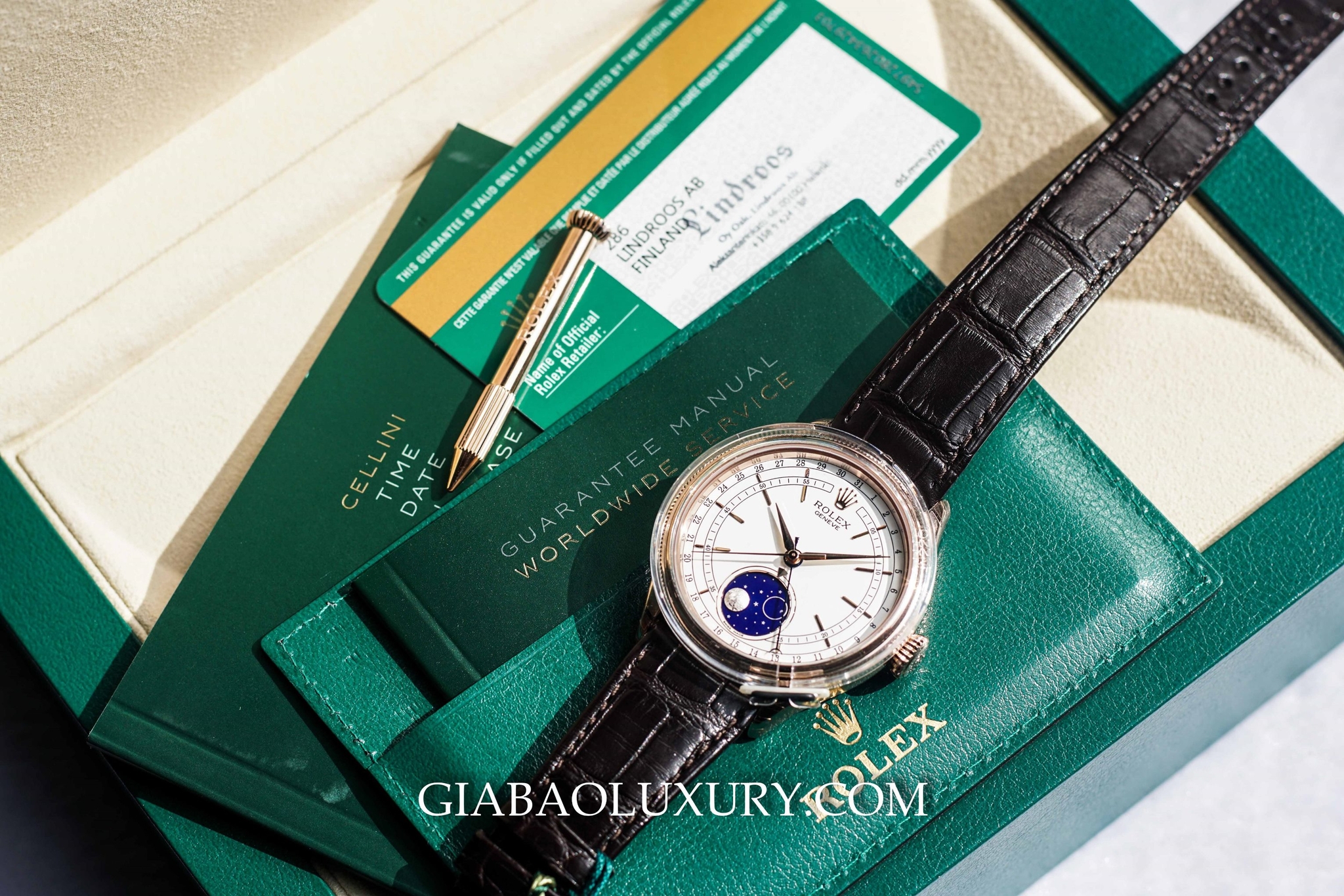 đồng hồ Rolex Cellini MoonPhase 50535